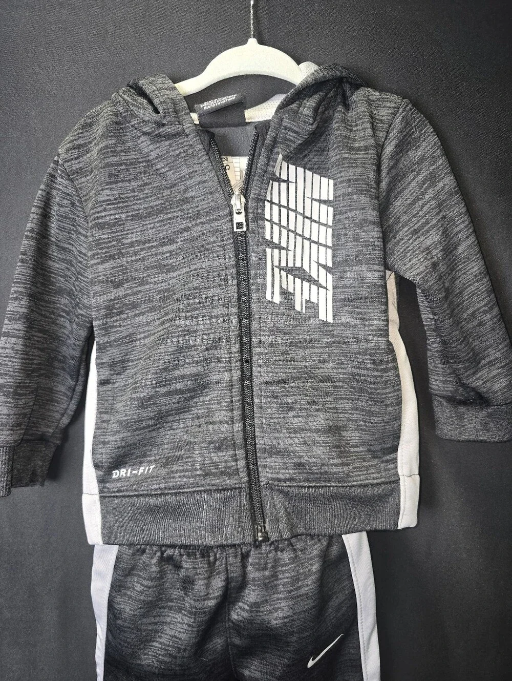 Nike Kids' Gray Dri-FIT Track Pants - Gray